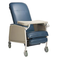 Dynarex Geri Chair Bariatric Recliner, 3 Positions, Blueridge