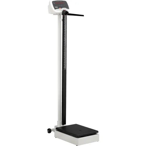 Global Industrial™ Digital Physician Scale w/ Height Rod, 600 Lb Capacity, 10-5/8"L x 14-3/4"W
