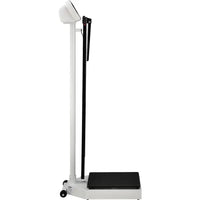 Global Industrial™ Digital Physician Scale w/ Height Rod, 600 Lb Capacity, 10-5/8"L x 14-3/4"W