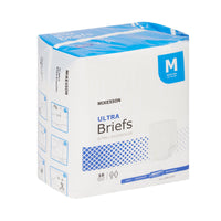 Unisex Adult Incontinence Brief, McKesson, Ultra, Disposable, Heavy Absorbency