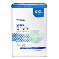 Unisex Adult Incontinence Brief, McKesson, Ultra, Disposable, Heavy Absorbency