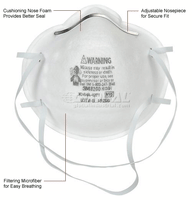 3M™ 8200/07023(AAD) N95 Disposable Particulate Respirator, Box of 20
