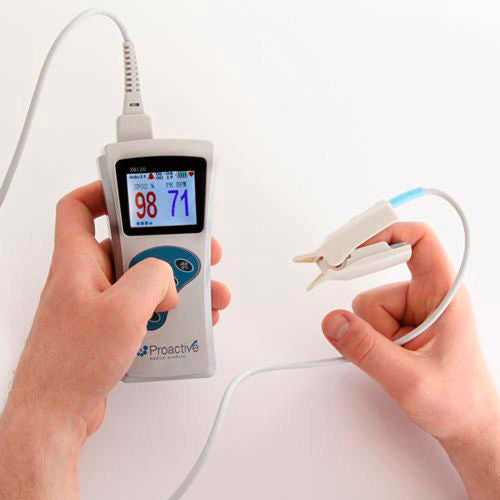 Proactive Medical 20120 Protekt® Deluxe Rechargeable Handheld Pulse Ox ...