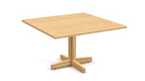 36” Square Table with Pedestal Base
