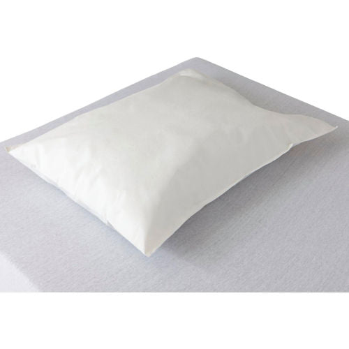 Medline NON24345 Disposable Tissue/Poly Pillowcases, 30"L x 21"W, White, 100/Case